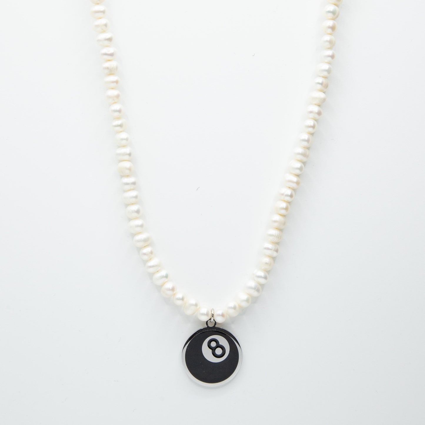 8 Ball Pearl Chain