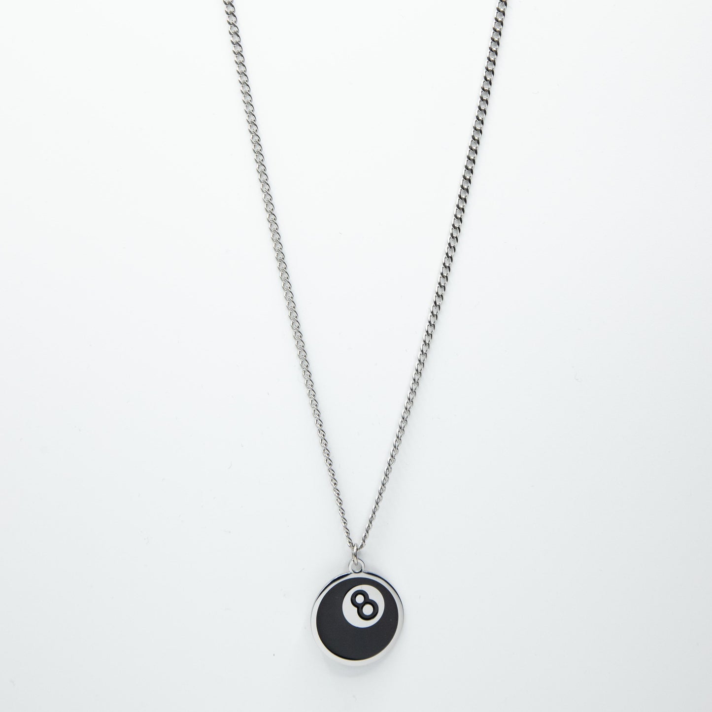 8 Ball Cuban Necklace