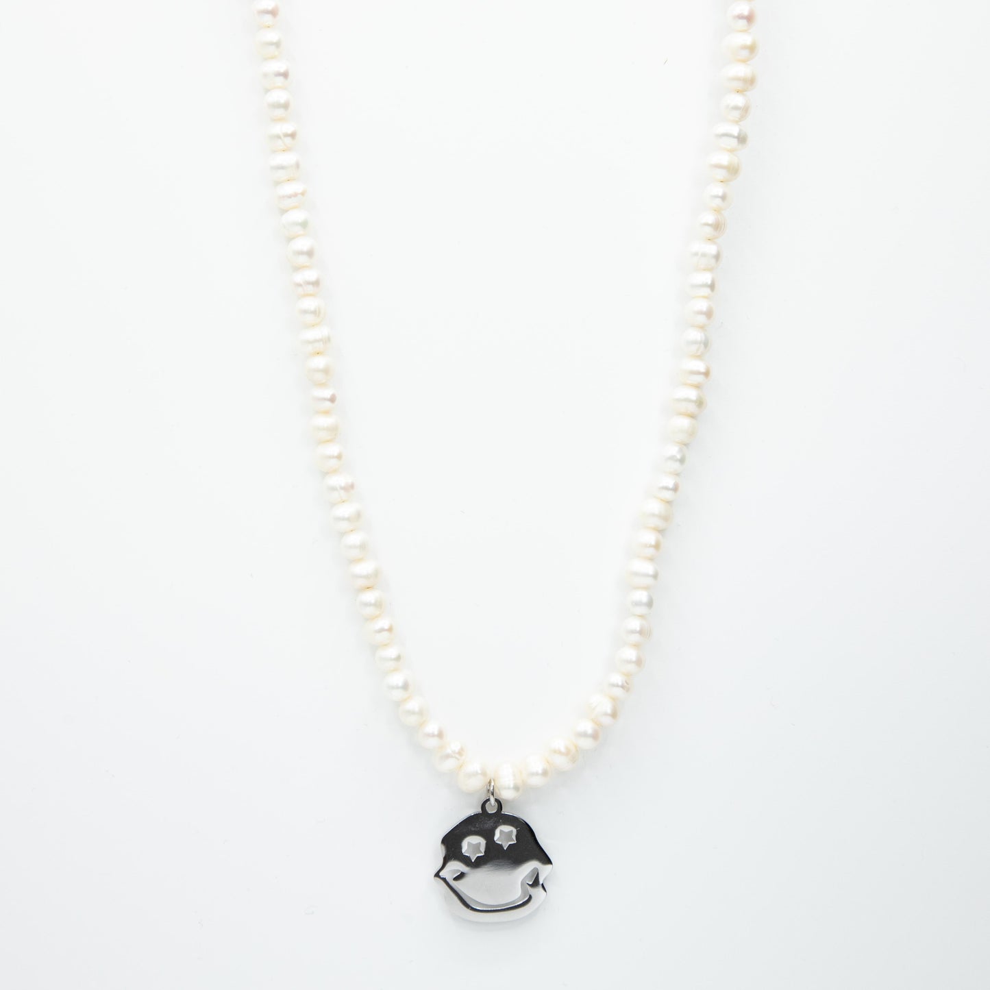 Smiley Pearl Chain