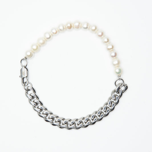 Spliced Pearl Bracelet